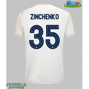 Nottingham Forest Oleksandr Zinchenko #35 Bortatröja 2025-26 Kortärmad